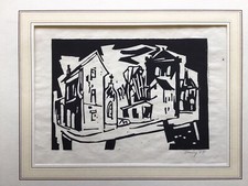 Hans SCHROERS Linolschnitt