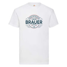 Geprüft und sicher: Brauer | Bier Brauer | Brauerei T-Shirt Weiß