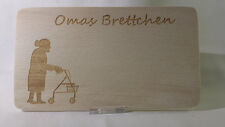 HB 87 Oma Rollator Brett Name Holzbrett Holzbrettchen Lasergravur Brettchen