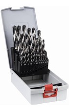 Bosch Metallspiralbohrer-HSS-Set PointTeQ, DIN 338, 25-teilige ProBox
