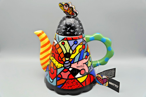 Romero britto kaffee - britto, kaffee-/teekanne