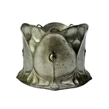 Norica Zinn Flaschenhalter Jugendstil Nürnberg Art Nouveau Pewter Bottle Holder