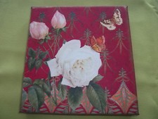 Bild Rose Oriental 15x15 cm Keilrahmen*Impressionen*1001 Nacht*Vintage*Antik