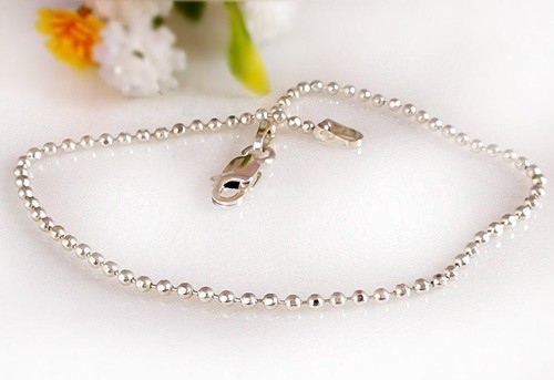 Kugelkette silber 925 - silber, 1,5