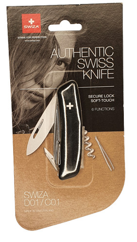 Swiza taschenmesser schwarz - taschenmesser,