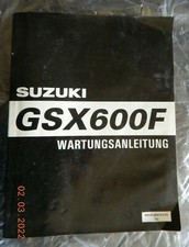 Wartungsanleitung Suzuki