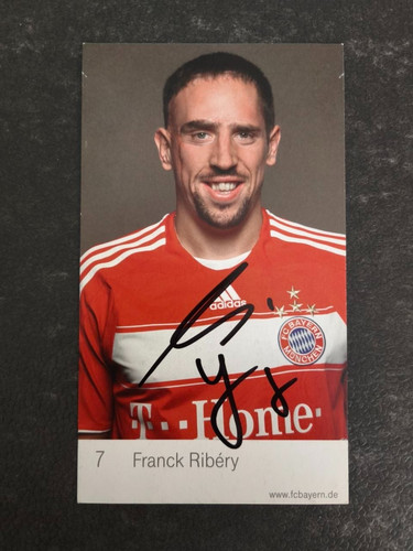 Autogramm franck ribéry - ribéry,
