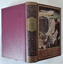 Robert Kraft " Goldschiff und Vulkan " Karl May Verlag Rote Reihe 1963 TOP