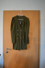 khaki cape button detail