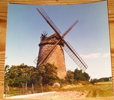 Foto 1975 Petershagen Seelenfeld Windmühle Molen Moulin Windmill Minden-Lübbecke