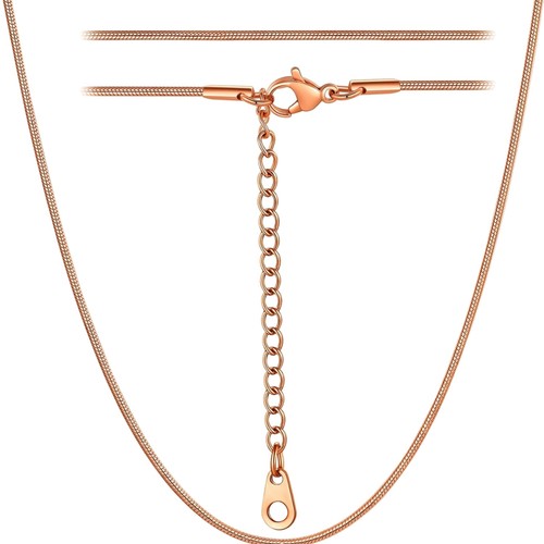 Schlangenkette damen edelstahl - schlangenkette,