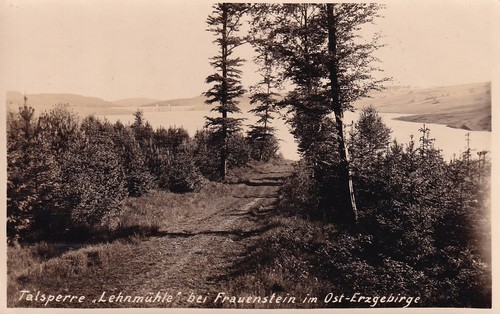 Talsperre lehnmühle bei - talsperre,