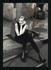 Nadja Auermann Autogrammkarte