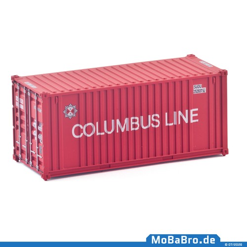 Roter 20ft übersee container - 20ft,