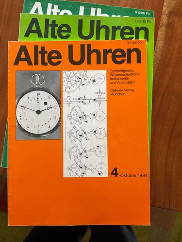 Drei zeitschriften alte - drei,