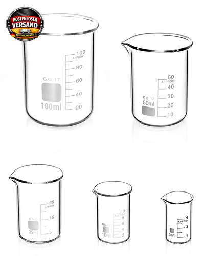 Abgestufte messbecher set - set, 5
