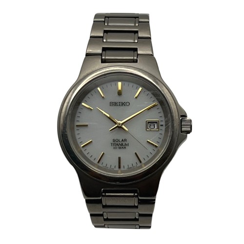 Seiko solar titanium v145 - seiko,