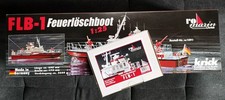 Feuerlöschboot Krick FLB-1 1:25 RC Modell mit Sonderfunktionen & viel Zubehör 