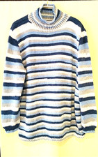 ROLLKRAGEN PULLOVER GR 44 HAND ARBEIT