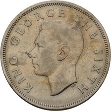 Neuseeland Georg 1/2 Crown