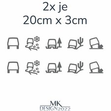 Aufkleber passend für Land