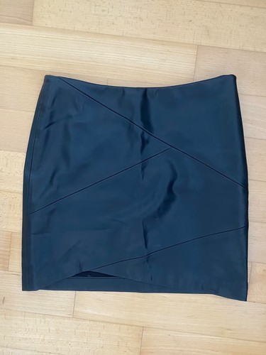 Zara minirock kunstleder - zara,