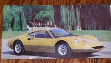 1970 Ferrari Dino 246 GT Prospekt brochure n 400 250 365 275 330