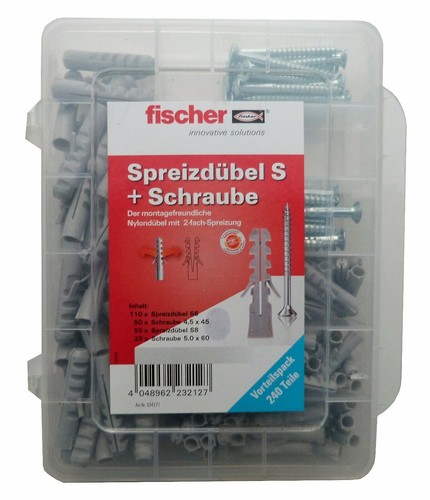 240tlg fischer dübel set - fischer,