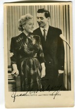 AK Fred Frohberg, Musiker, Autogramm, Original signierte VEB-Karte 60er Jahre