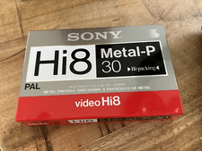 Sony Video Hi8 Videocassette P5-30HMP metal particle tape