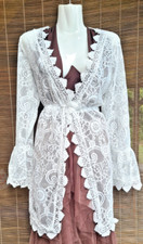 Damen Kleid Sommerkleid Spitze