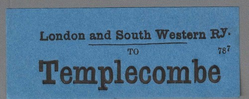 London south western railway - &,