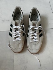 Adidas Herren Sneaker, Gr. 42,5, beige, grün