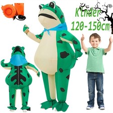 Froschkostüm aufblasbar weich