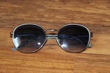 Brendel Eschenbach Eyewear Sonnenbrille Damen Metall grau Gläser blau getönt NEU