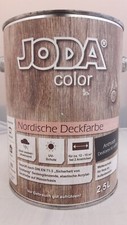 15€/L Joda Color Nordische Deckfarbe 2,5L Holz Schutz UV Farbe Beton Putz (A1574