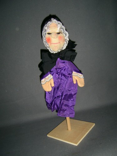 Handpuppe kersa grossmutter - kersa,