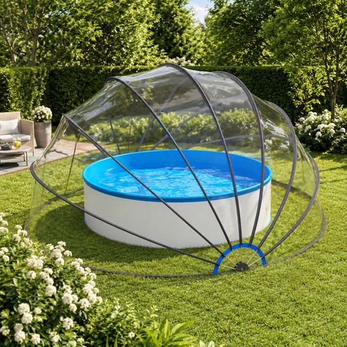 Pool kuppel poolüberdachung - ,