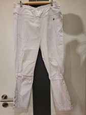 Jeggings 46 XXL Weiß Tredy Jeans Spitze Ausgefallen