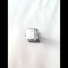 Ring Metall Silber Farben