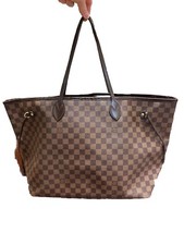 Louis Vuitton Neverfull GM Damier Ebene & Rot 2013 Shopper