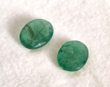 Natürlicher Grün Smaragd Paar - Brasilien L 844