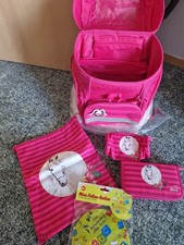 Schulmappe Mädchens Pferd Neu mit viel Zubehör ultra Leichtgewicht