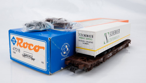 Roco 47018 containerwagen - roco,