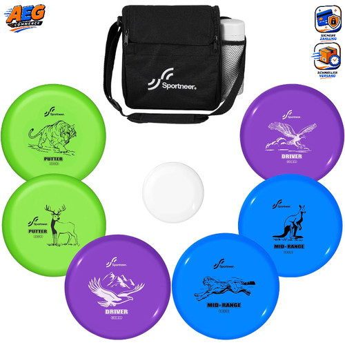 Disc golf set teilig - disc, mit