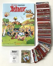 Asterix - 65 Jahre Abenteuer  (2024)  Leeralbum + kompletter Satz ,Panini