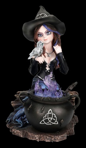 Hexenfigur alvina zauberin - alvina, -zauberin