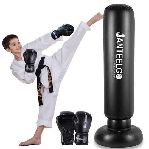 Boxsack mit boxhandschuhen - mit,