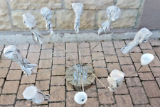 Zicoli  filigrane Decken Lampe -Chrom/satiniertes Glas- TOP-