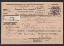 Schweiz Internes Einzugsmandat